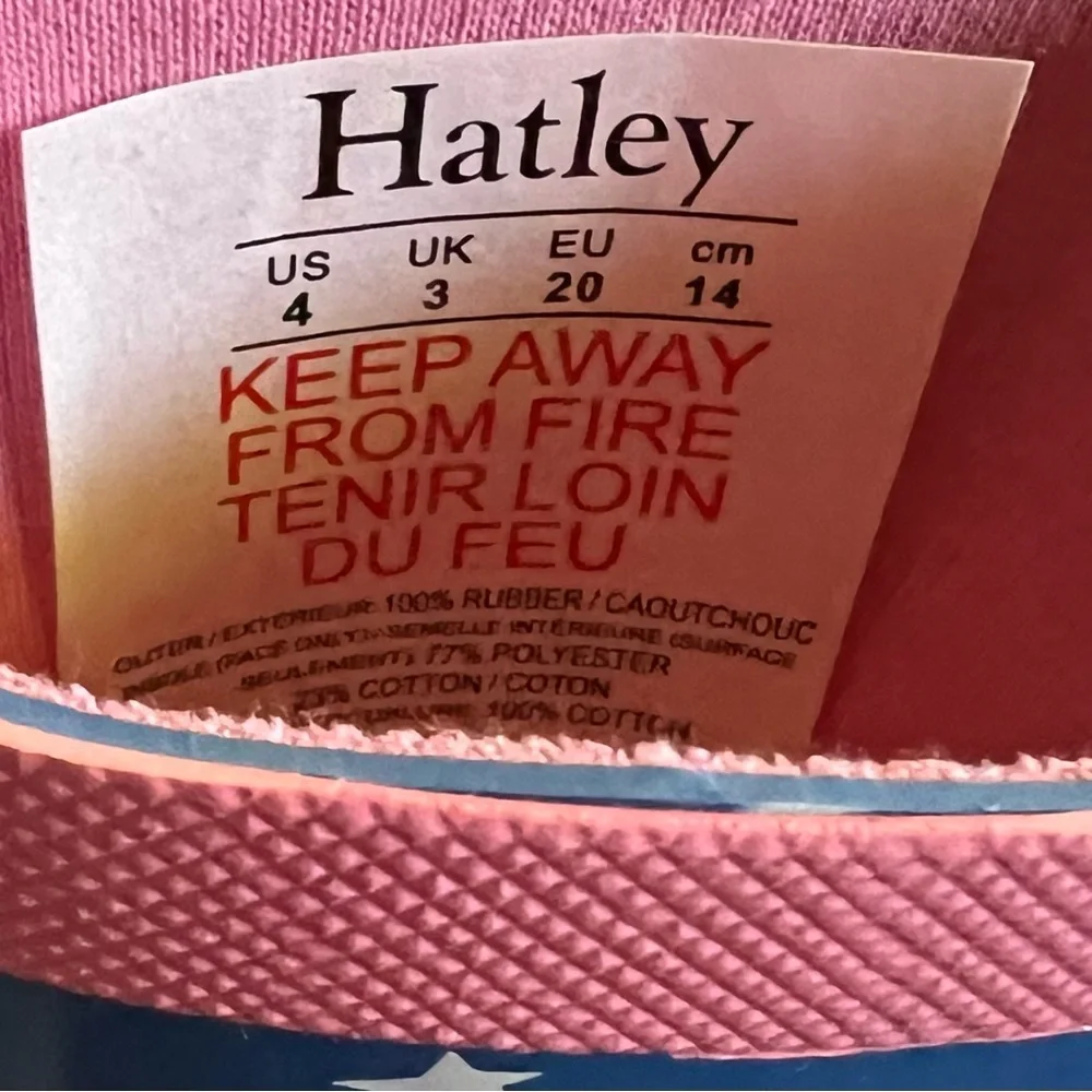 Hatley handmade vulcanized